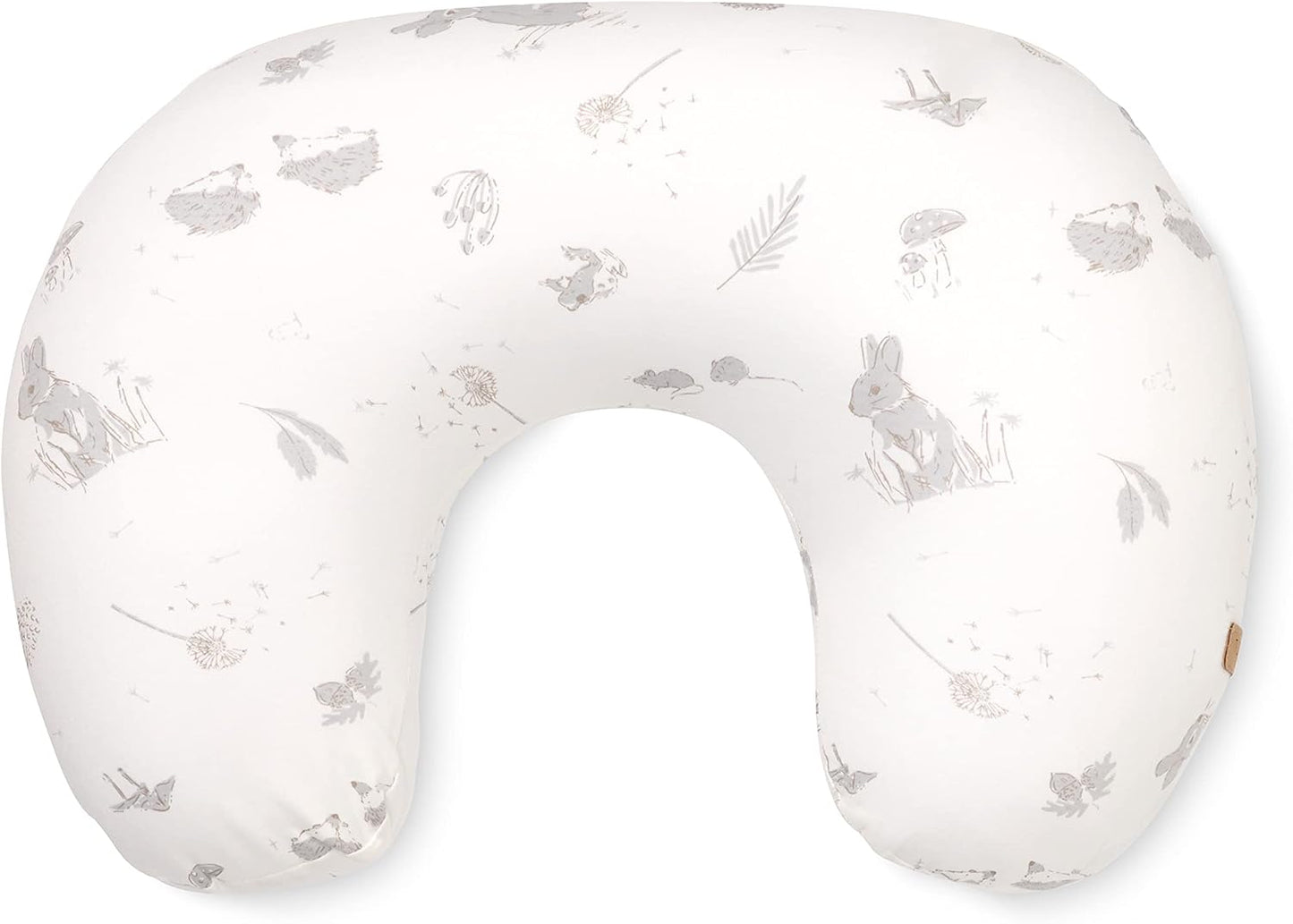 Tutti Bambini Breastfeeding Pillow | Bean-Filled Bamboo Cotton Maternity Pillow, Supportive & Ergonomic Design, Hands-Free Feeding, 55x42cm | Our Planet