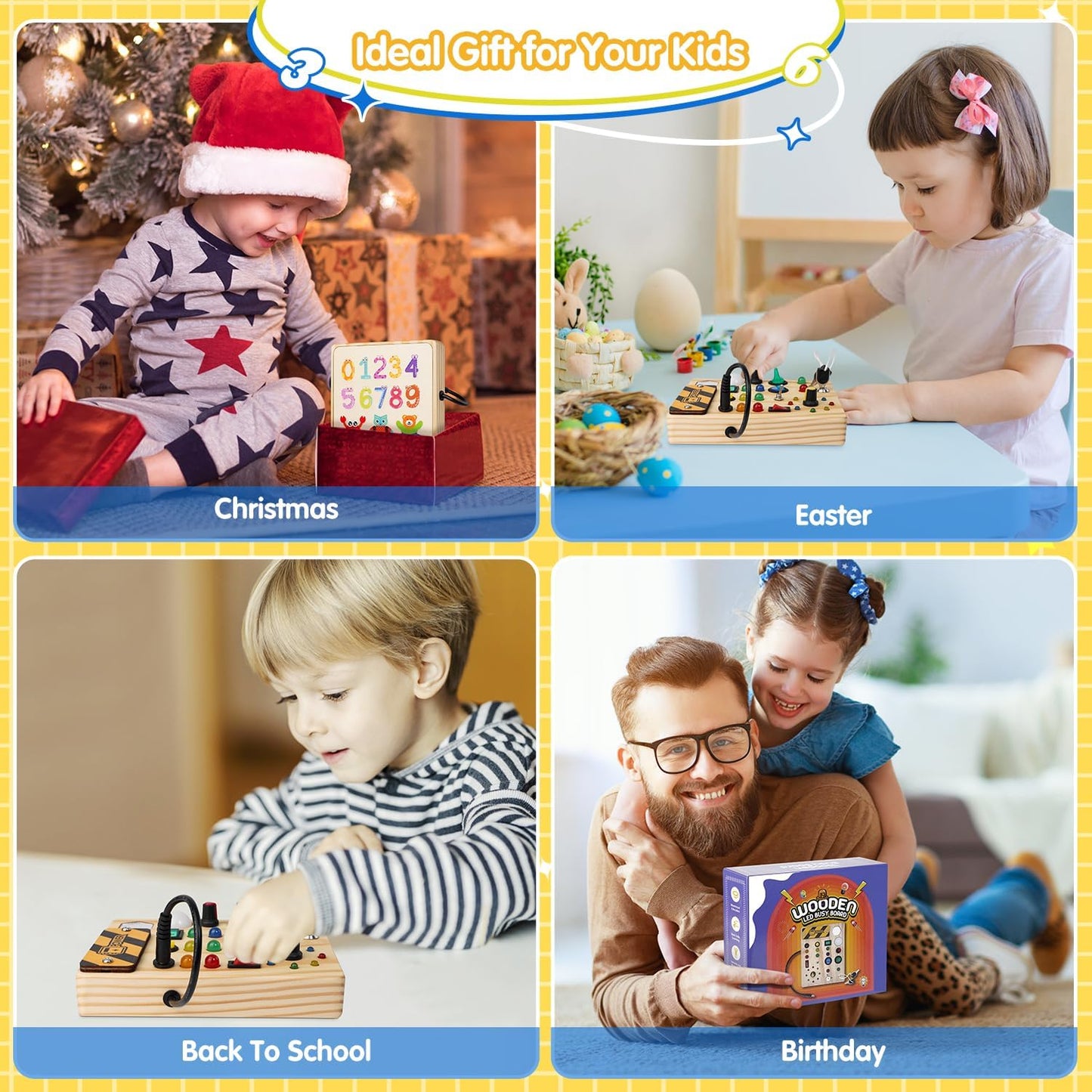 Montessori Toddler Busy Board