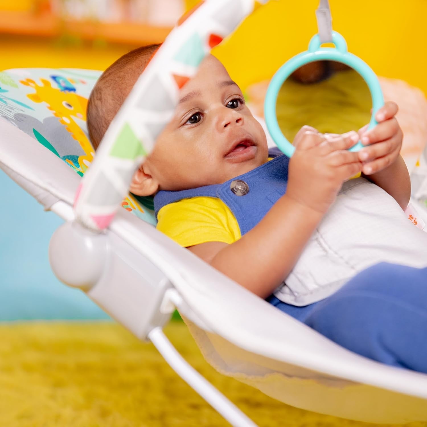 Baby Bouncer Soothing Vibrations Infant Seat