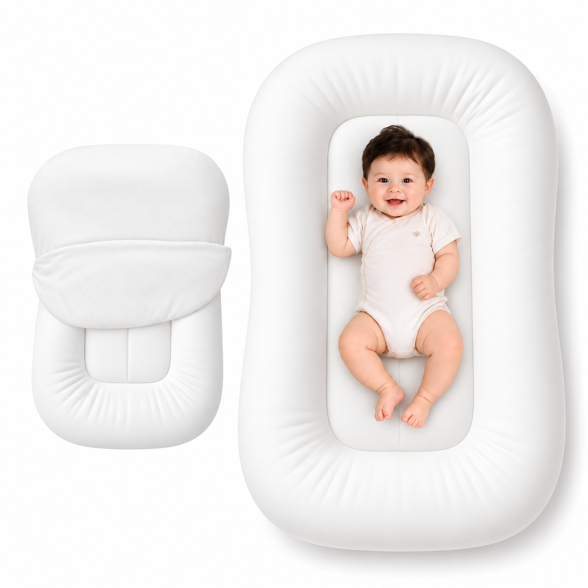 Baby Lounger for Newborn | Portable Support Pillow