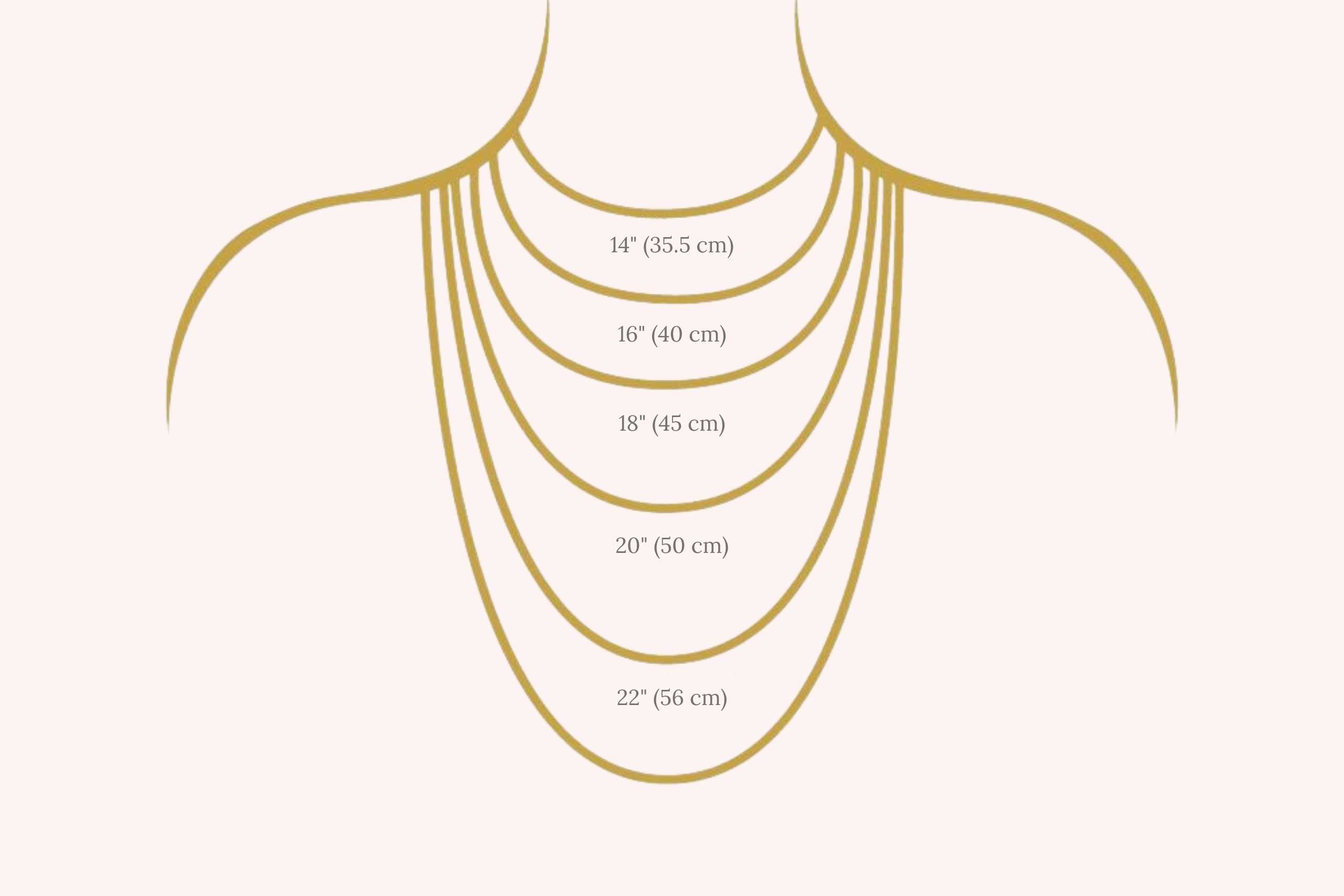 Sideways Initial Necklace