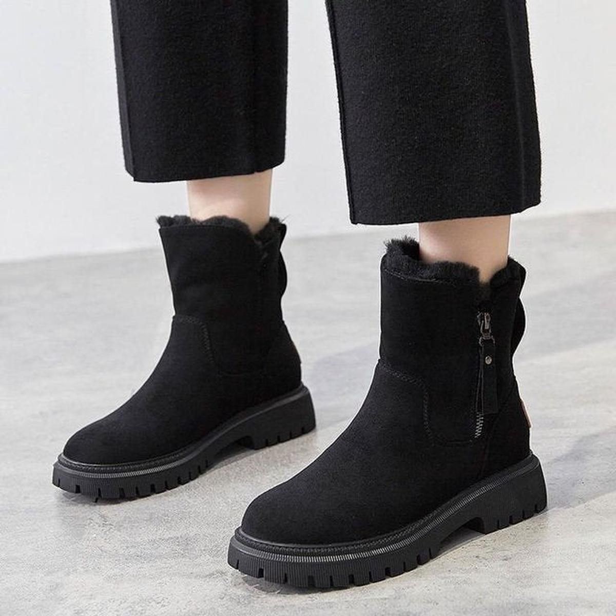 Waterproof Winter Boots With Anti-Slip Outsole