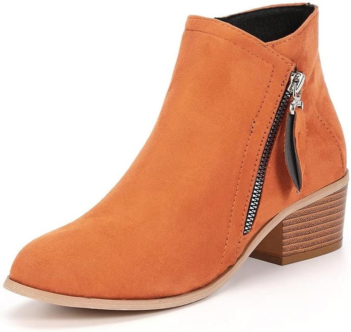 Women's Orthopedic Leather Ankle Boots