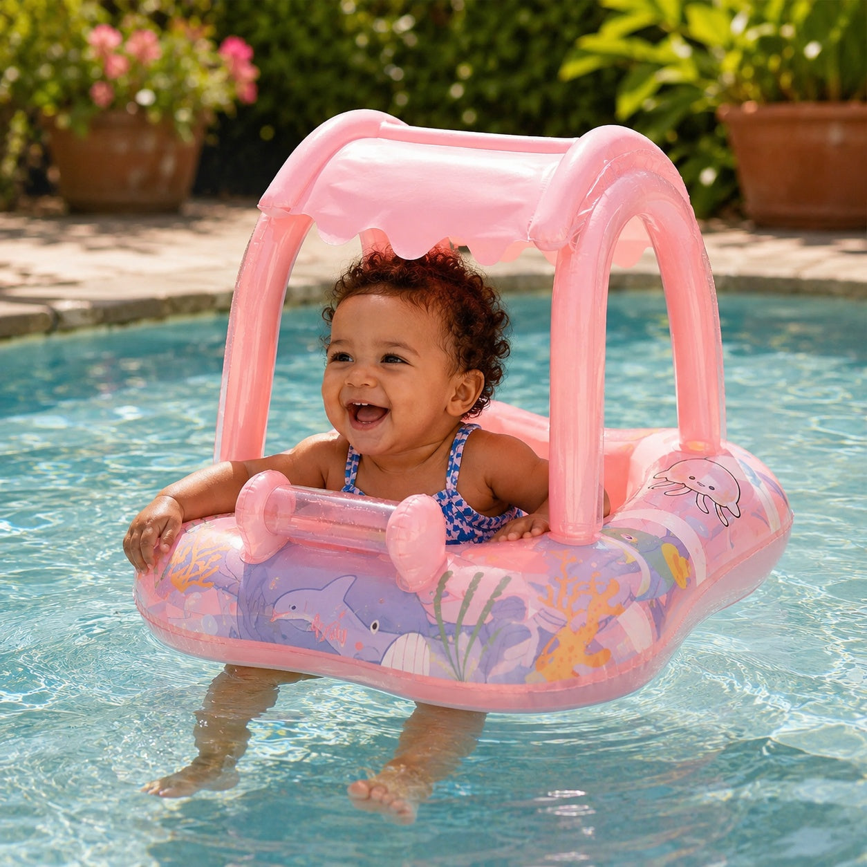 CanopyFloat | Baby Pool Float Sun Canopy