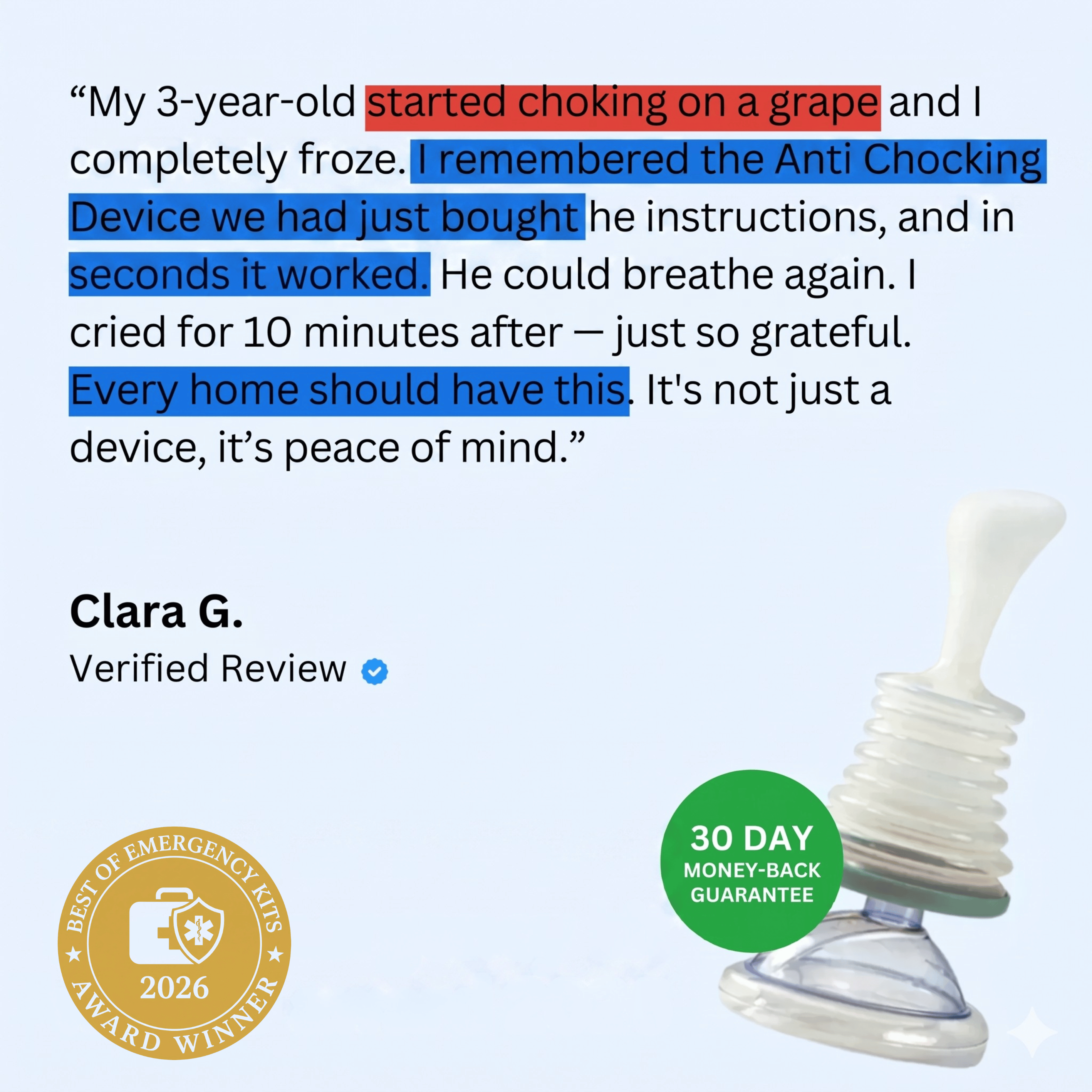 Anti Choking Device