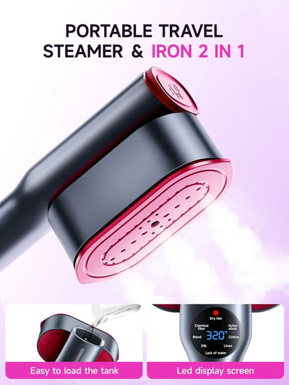 2-in-1 Garment Steamer