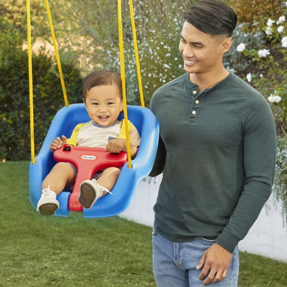 Snug 'n Secure Pink Swing with Adjustable Straps