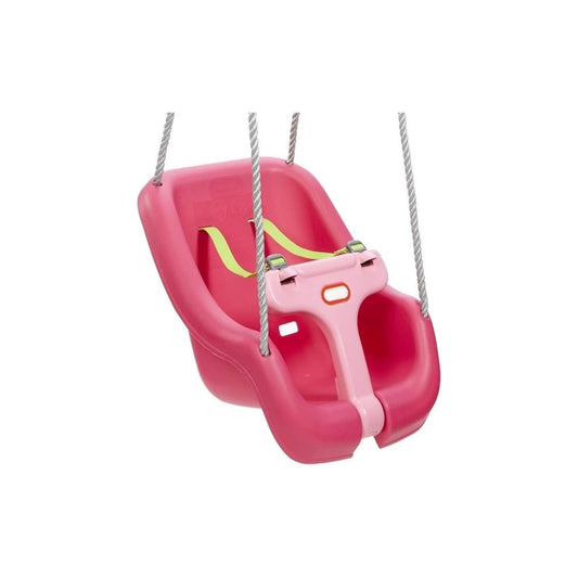 Snug 'n Secure Pink Swing with Adjustable Straps
