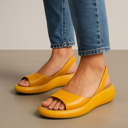 Elliana | Classic Minimalist Open Toe Sandals