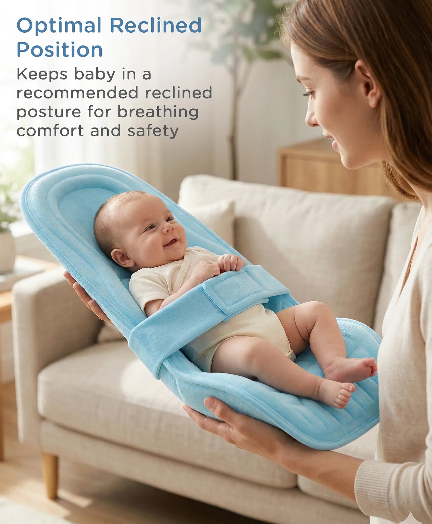 Babyhug 2-in-1 Carrier & Feeding Pillow Velvet