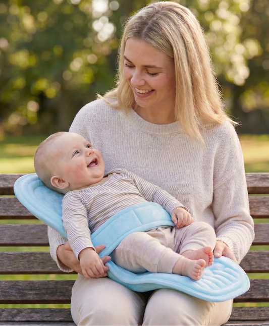 Babyhug 2-in-1 Carrier & Feeding Pillow Velvet