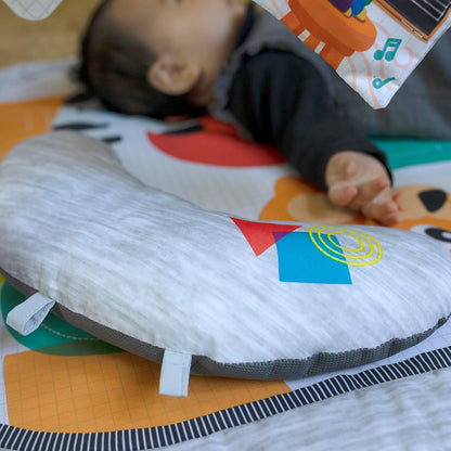 4-in-1 Kickin' Tunes Music and Language Play Gym and Piano Tummy Time Activity Mat
