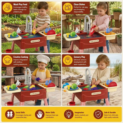 Water Wonder – Play Kitchen with Magical Water Tap