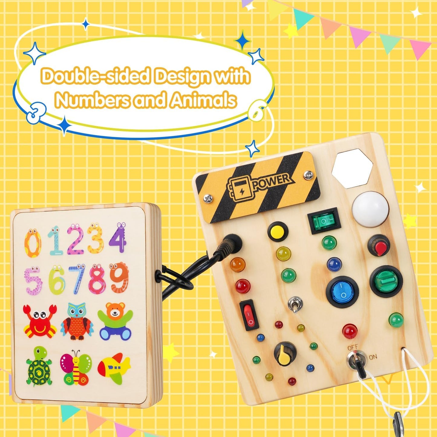 Montessori Toddler Busy Board