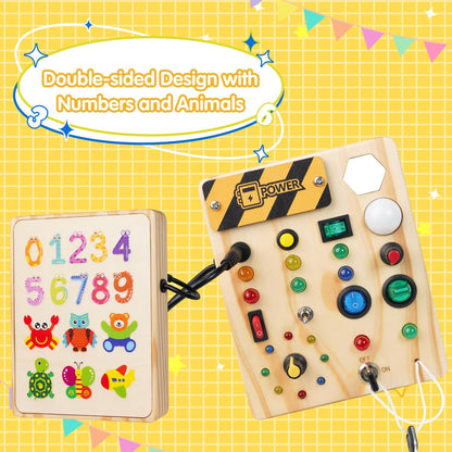 Montessori Toddler Busy Board