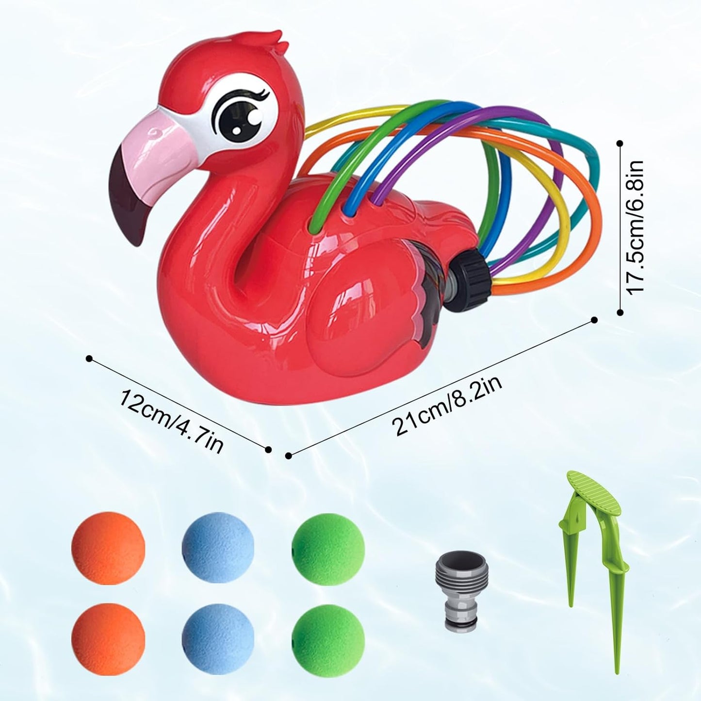 2-in-1 Water Sprinkler Toys for Kids