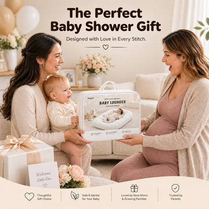 Baby Lounger for Newborn | Portable Support Pillow