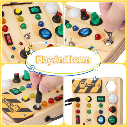 Montessori Toddler Busy Board