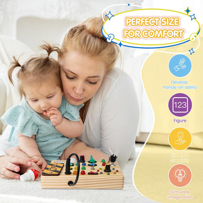 Montessori Toddler Busy Board