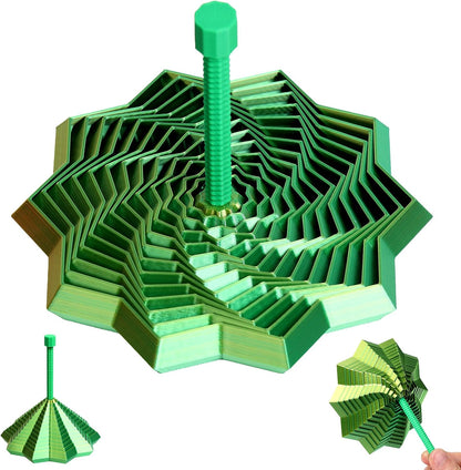 3D Printed Star Fidget Toys Adults Teen with Detachable Handle