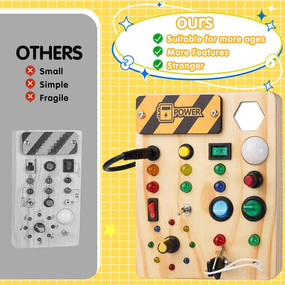 Montessori Toddler Busy Board