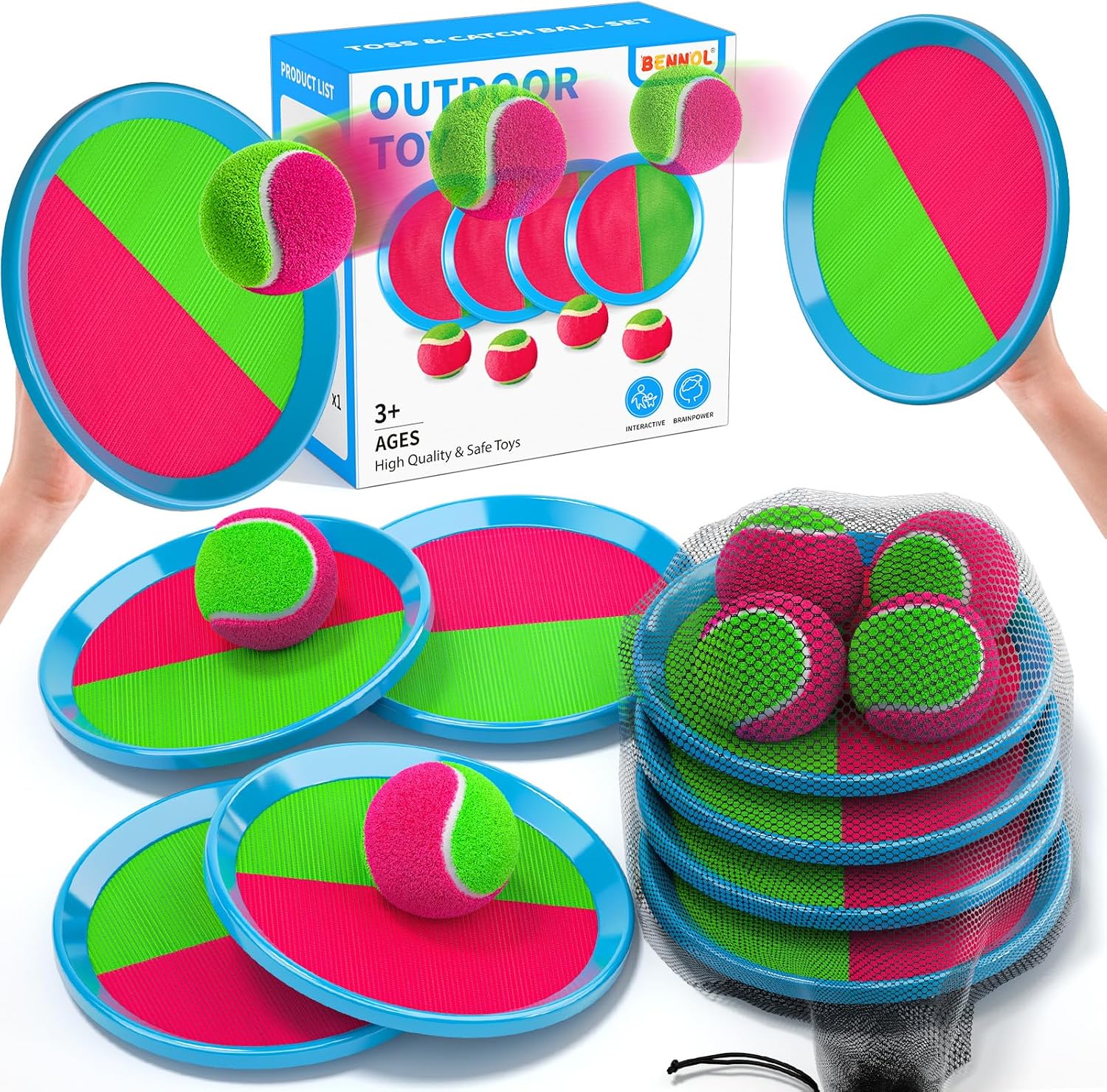 Bennol Toss and Catch Ball Game Outdoor Toys
