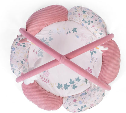 Red Kite Play Gym - Padded Play Gym with Hanging Toys (Rose & Ivy)
