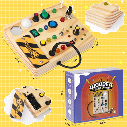 Montessori Toddler Busy Board