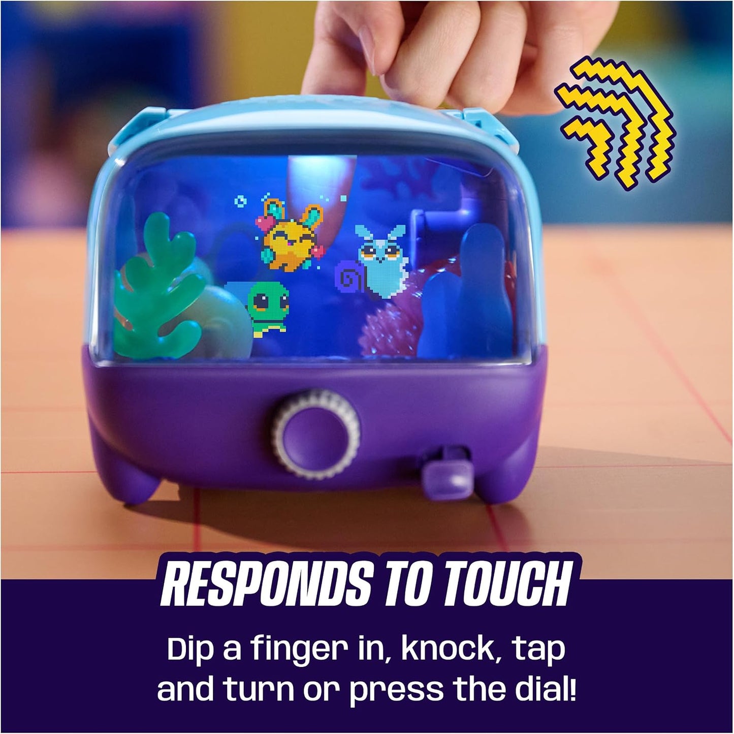 Aquarium Interactive Fish Tank Toy & Digital Pet