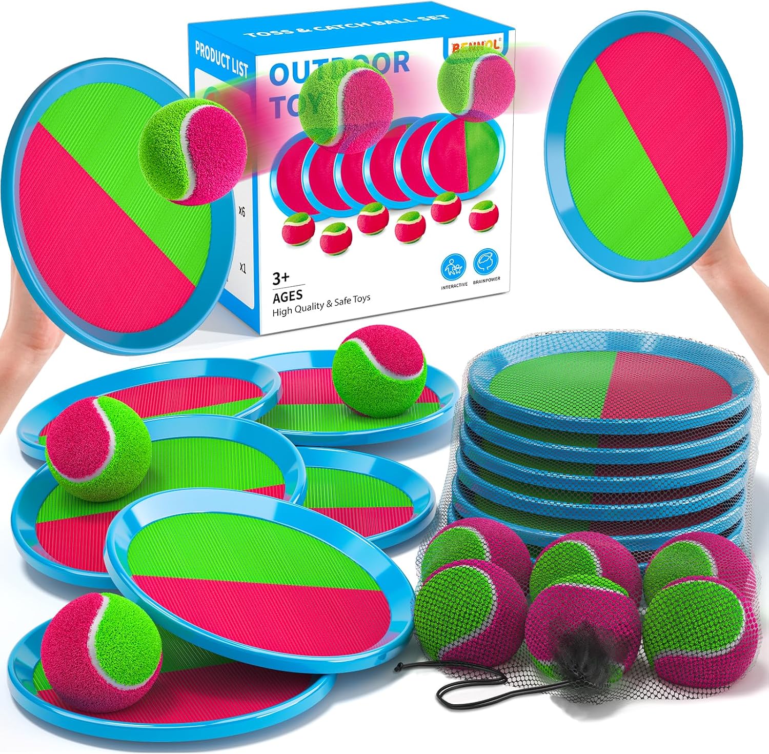 Bennol Toss and Catch Ball Game Outdoor Toys