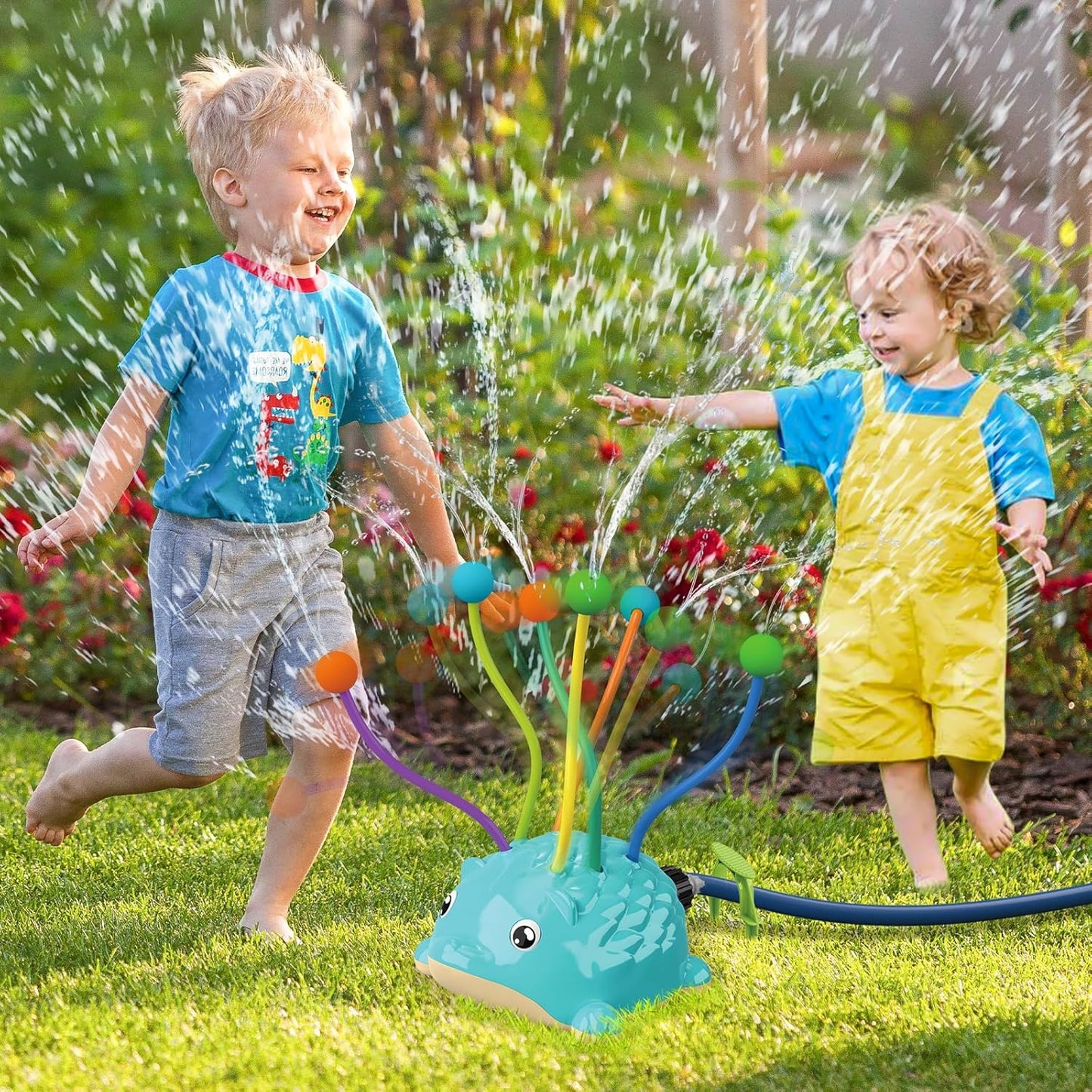 2-in-1 Water Sprinkler Toys for Kids