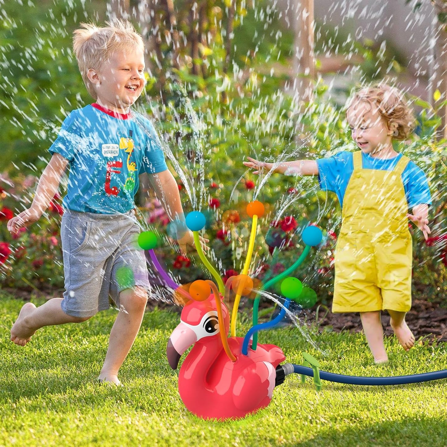 2-in-1 Water Sprinkler Toys for Kids
