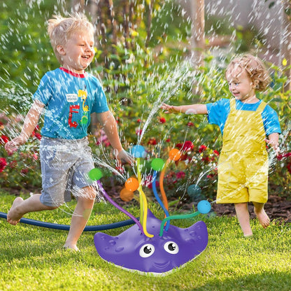 2-in-1 Water Sprinkler Toys for Kids