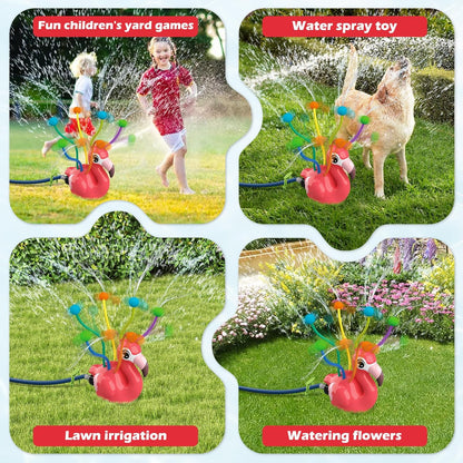 2-in-1 Water Sprinkler Toys for Kids