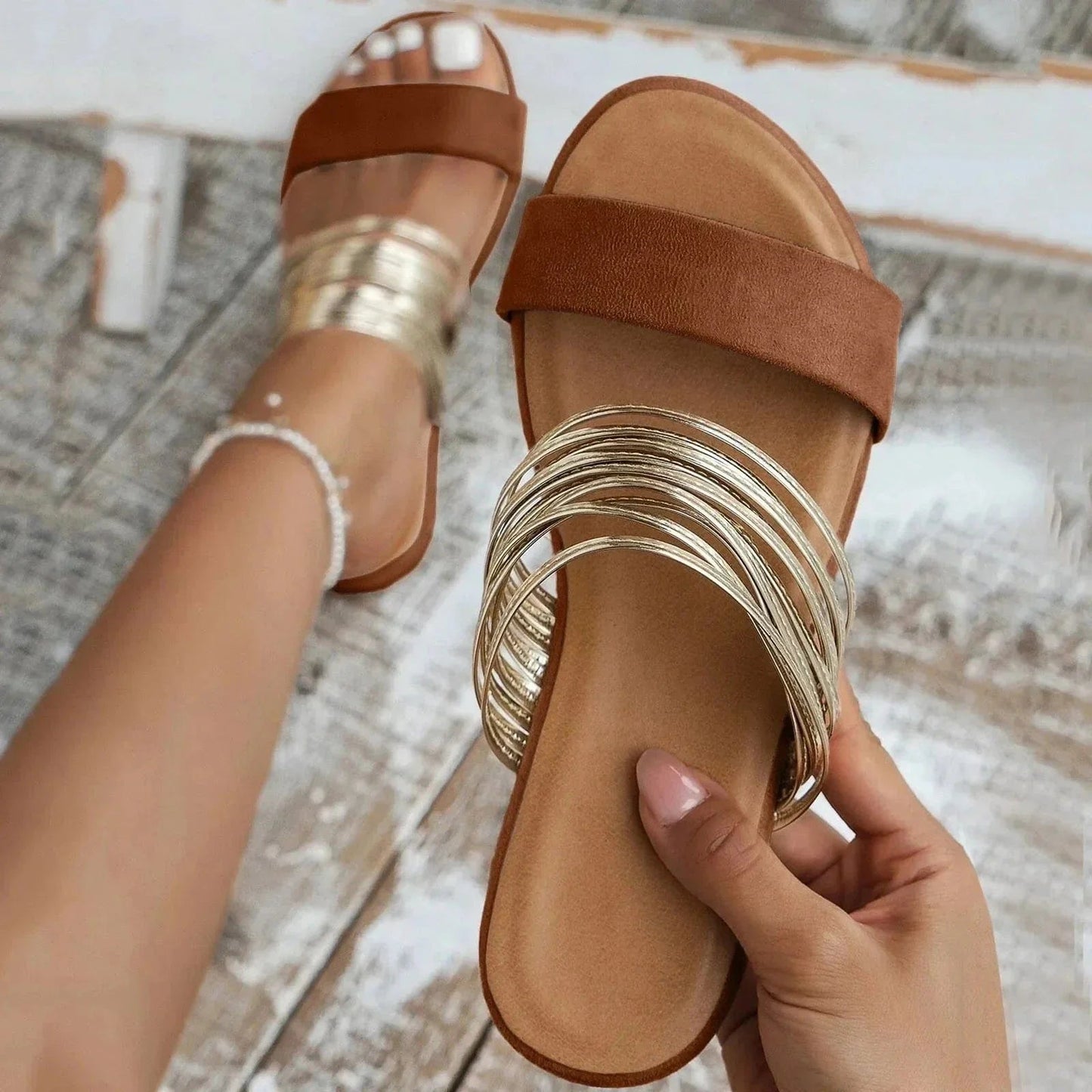Alma | Orthopedic Sandals with Plush Cushioning | Stylish Comfort for All-Day Wear