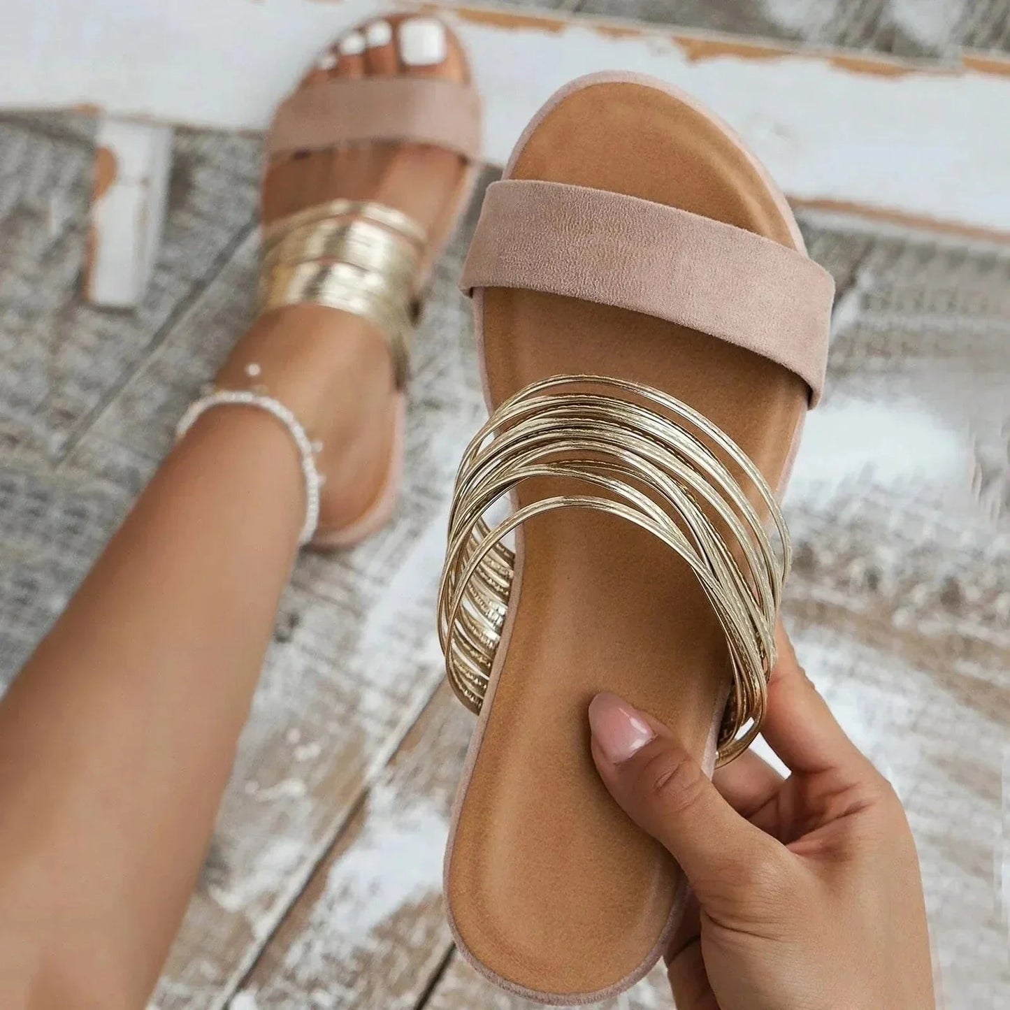 Alma | Orthopedic Sandals with Plush Cushioning | Stylish Comfort for All-Day Wear