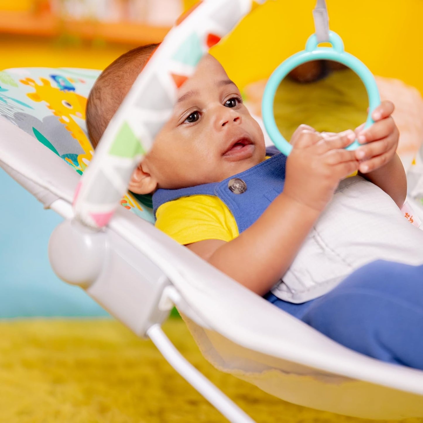 Baby Bouncer Soothing Vibrations Infant Seat