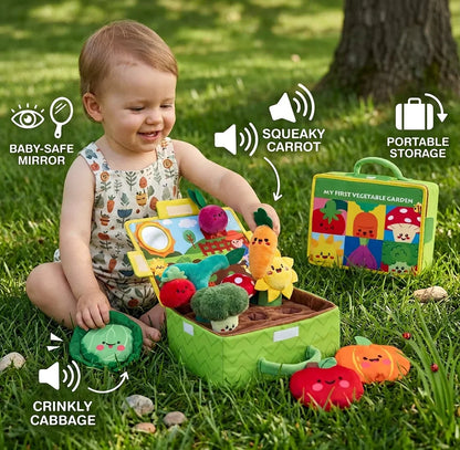 Montessori Baby Sensory Toy Set – Soft Plush Learning Kit