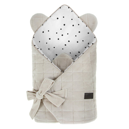 Sleepee Velvet Swaddle Blanket – Soft Newborn Baby Swaddle Wrap – Royal Baby