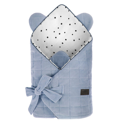 Sleepee Velvet Swaddle Blanket – Soft Newborn Baby Swaddle Wrap – Royal Baby