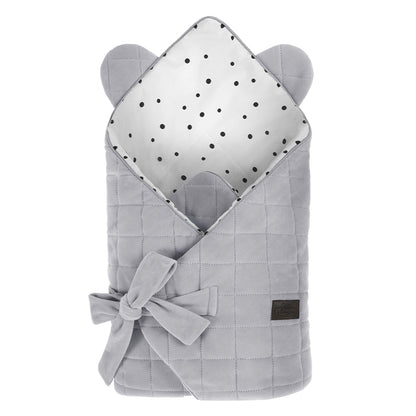 Sleepee Velvet Swaddle Blanket – Soft Newborn Baby Swaddle Wrap – Royal Baby