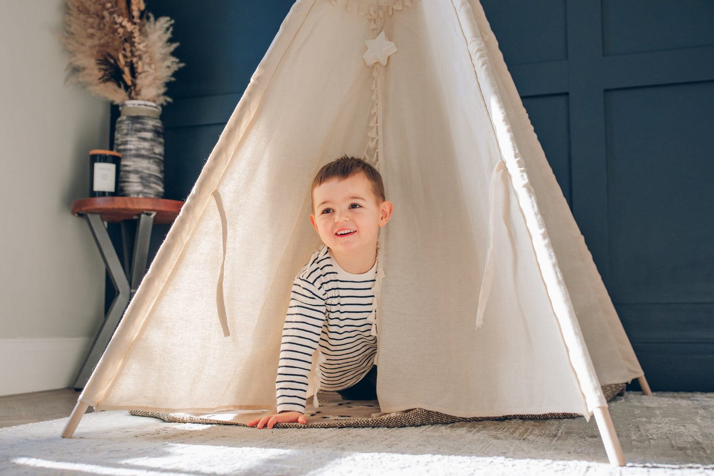 Kids Teepee Play Tent 100% Cotton
