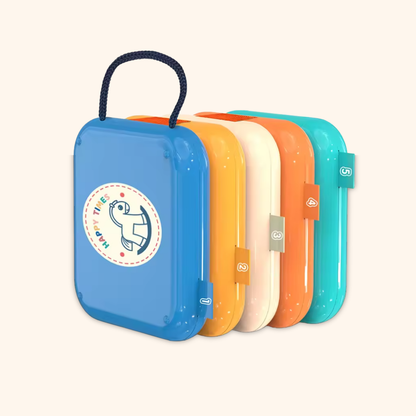 Montessori Activity Cube 7 in 1 – Sensory Busy Cube for Toddlers Ages 1+ – Travel Toy