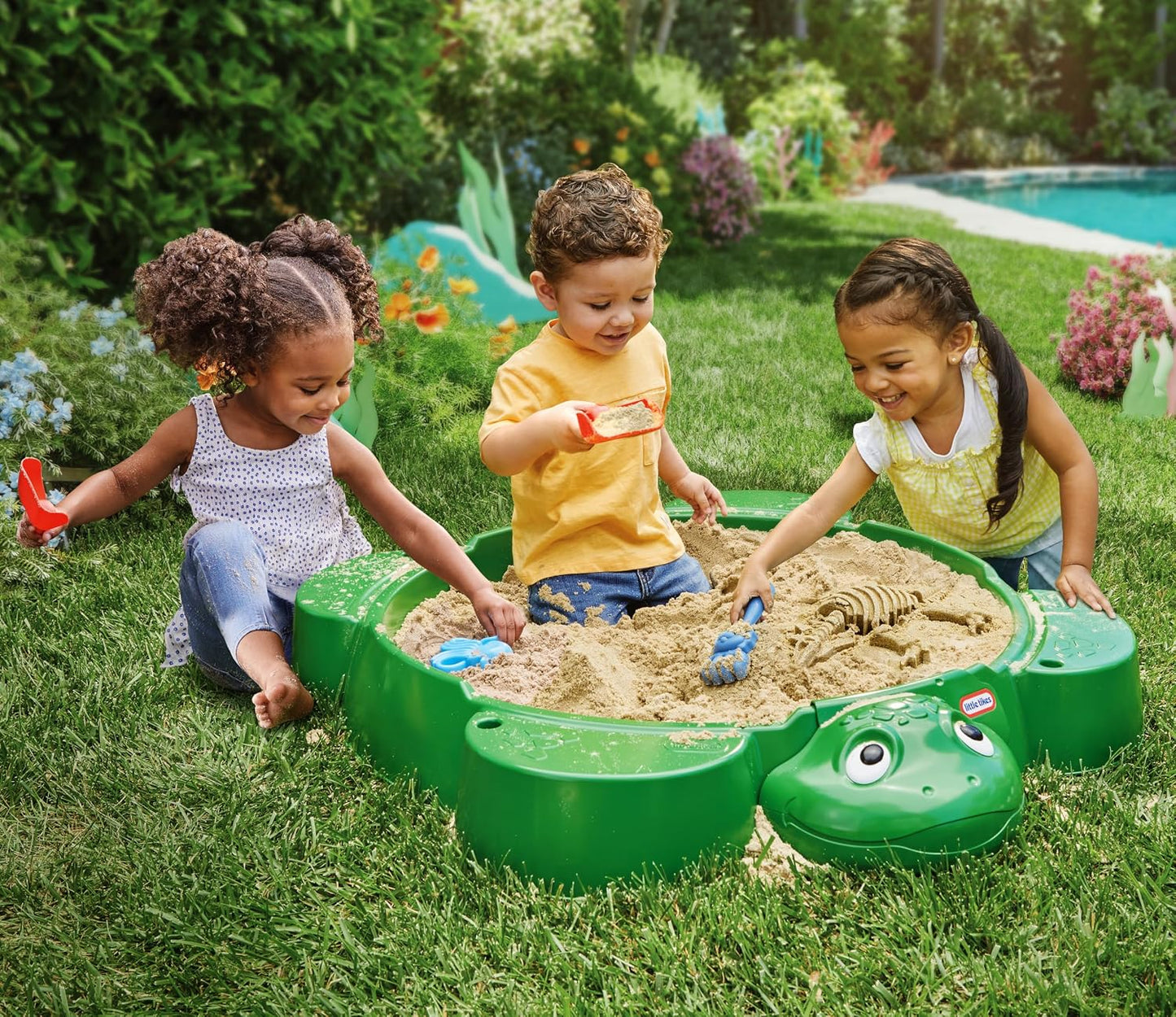 Turtle Sandbox, for Boys and Girls Ages 1-6 Years