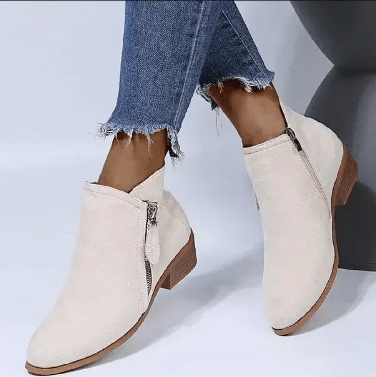 Women's Orthopedic Leather Ankle Boots