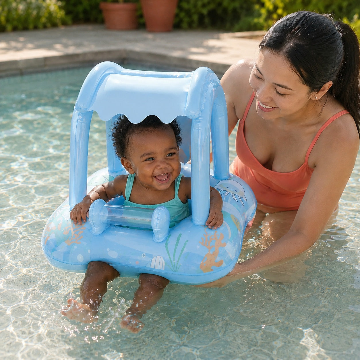 CanopyFloat | Baby Pool Float Sun Canopy
