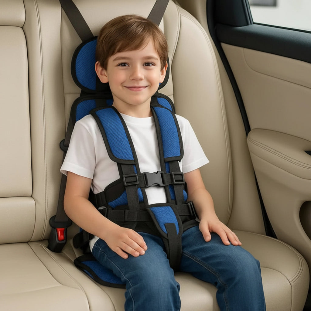 Car Seat Portable Child Travel Safety Harness Booster