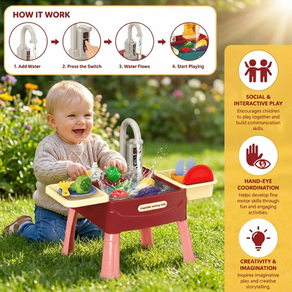 Water Wonder – Play Kitchen with Magical Water Tap