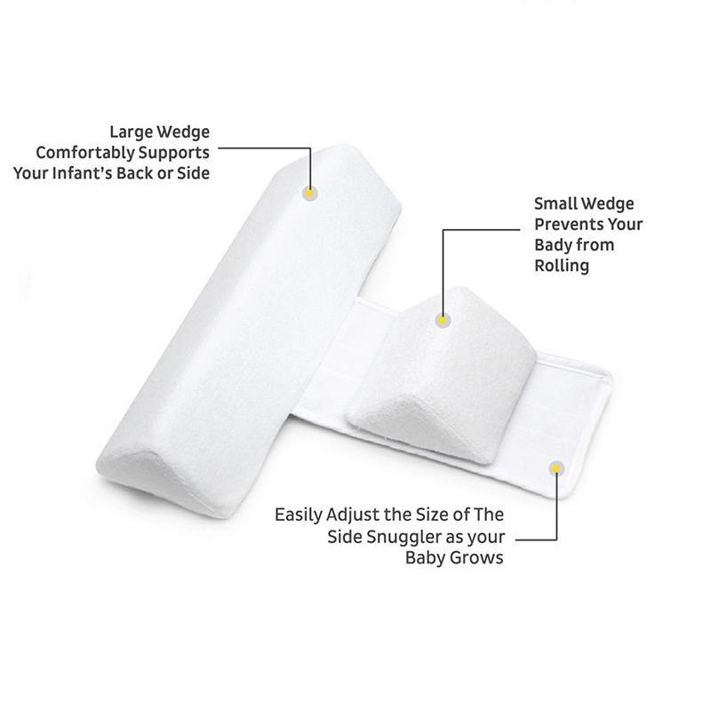 Anti Roll Adjustable Baby Pillow - SaferSleeper