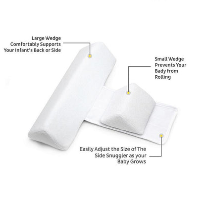 Anti Roll Adjustable Baby Pillow - SaferSleeper